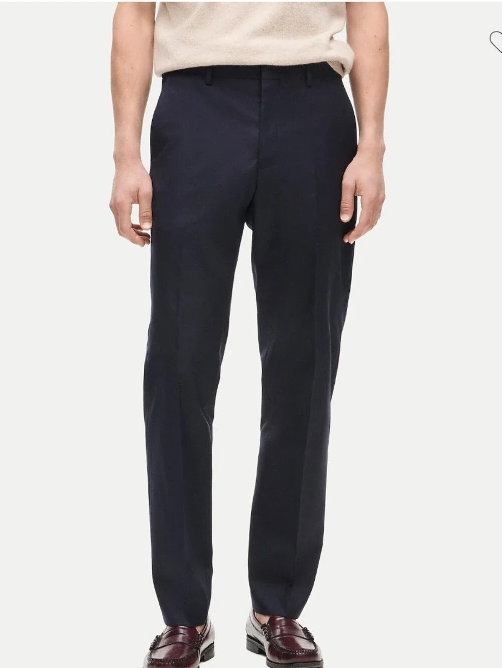 J Crew Crosby Classic-fit suit pant in Italian wool BT800 Sz 36x34 Black